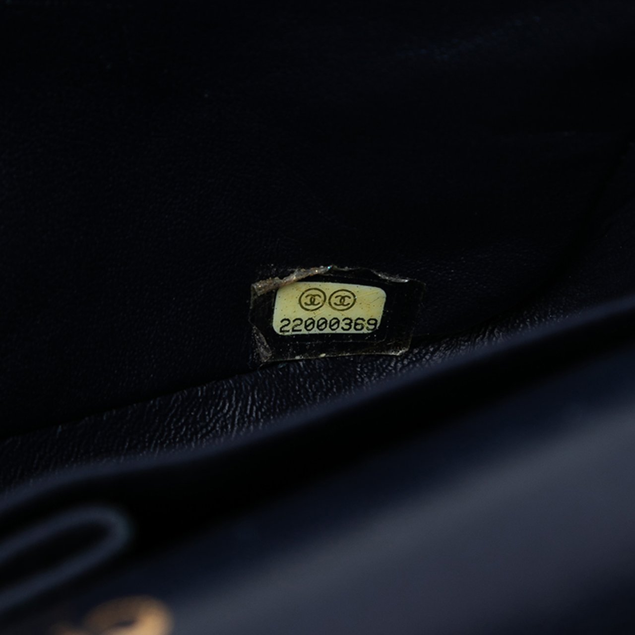 Chanel Medium Classic Caviar Double Flap Blauw