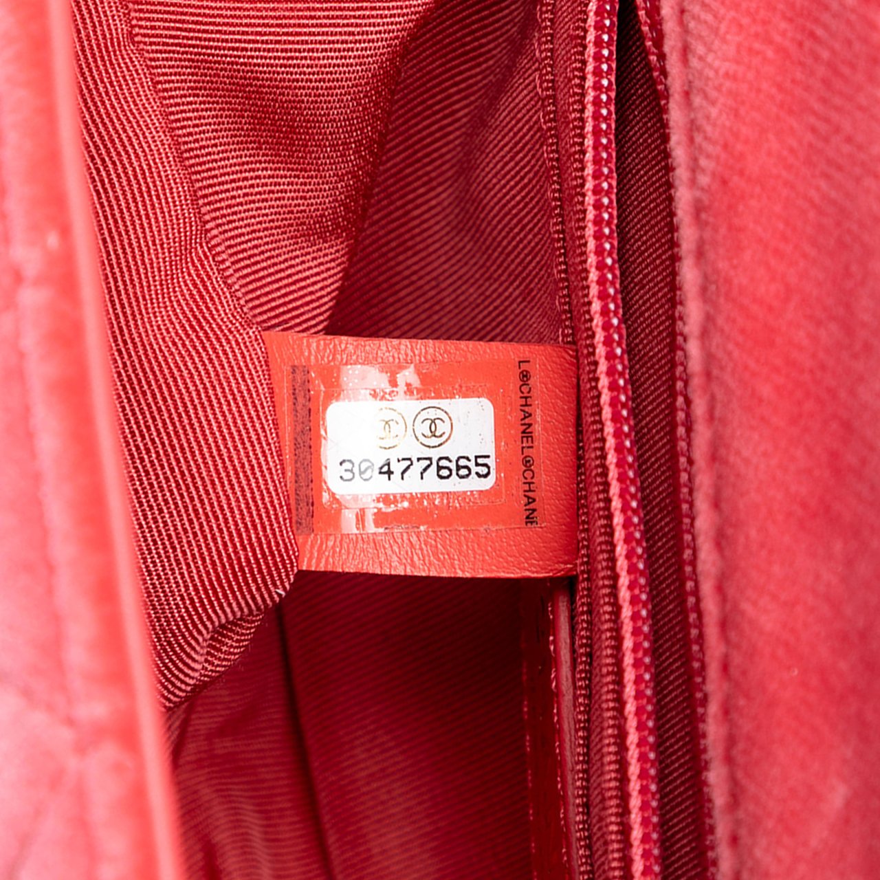 Chanel Mini Square Classic Velvet Pearl Crush Single Flap Roze