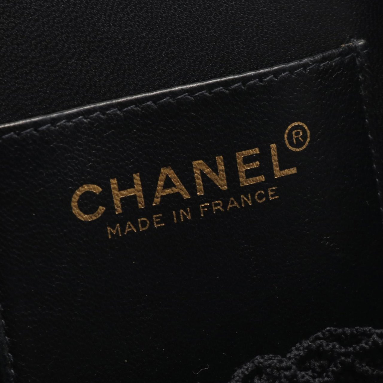 Chanel Lambskin and Satin Camellia Flower Evening Bag Zwart