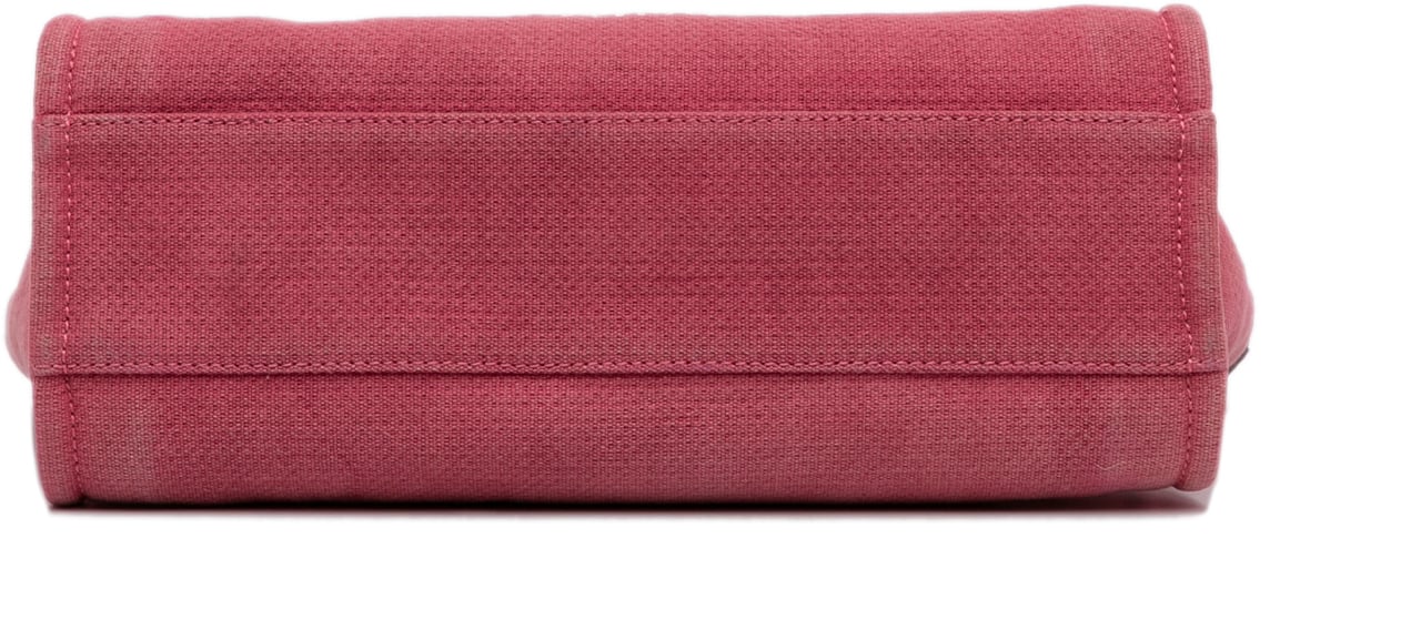 Chanel Small Mixed Fibers Deauville Tote Rood