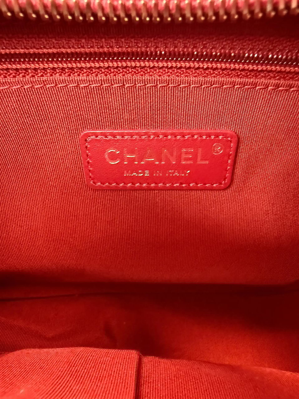 Chanel Chanel Gabrielle medium hobo bag red 2020 full set / very good Rood