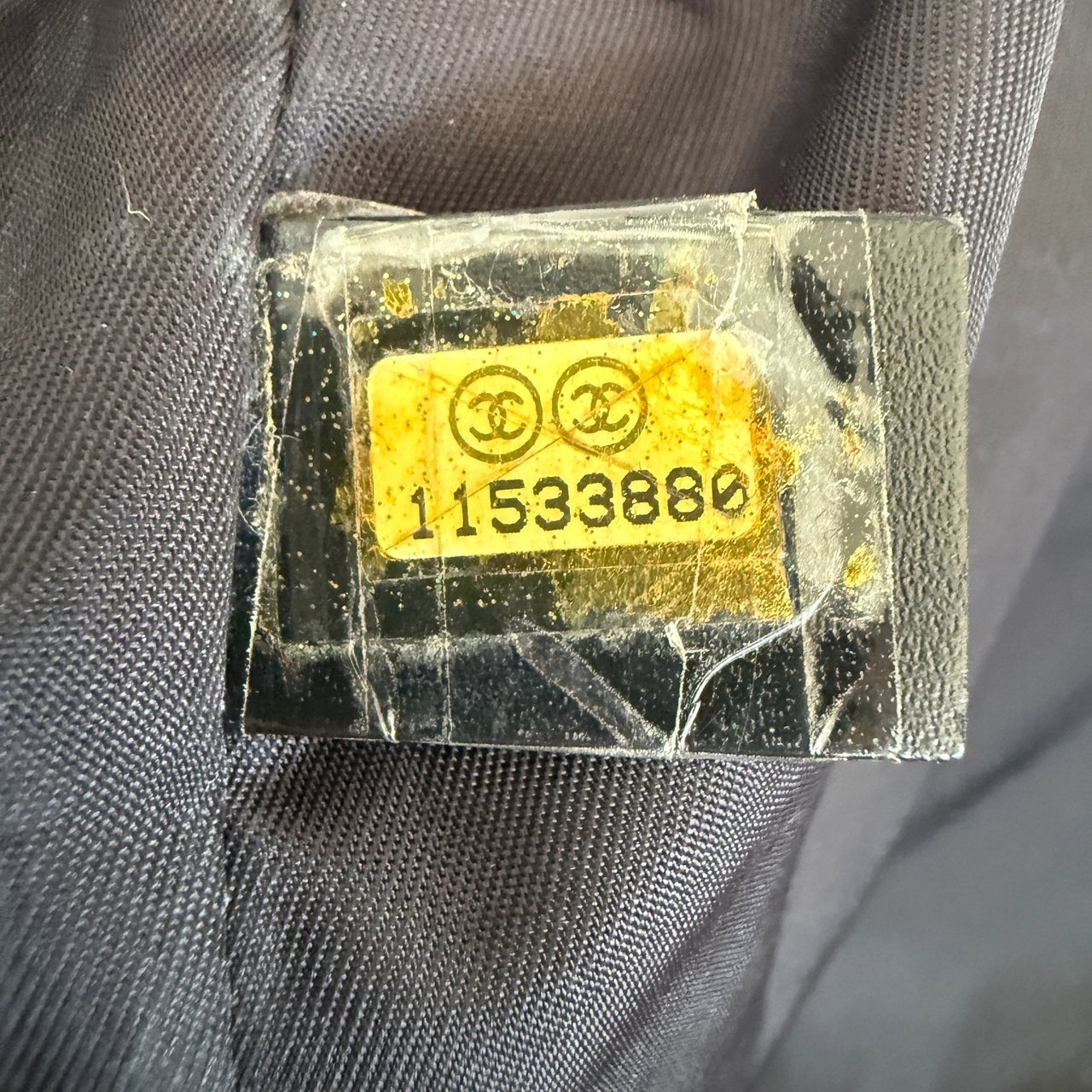 Chanel Chanel New Travel Line Tote Bag Black / very good Zwart