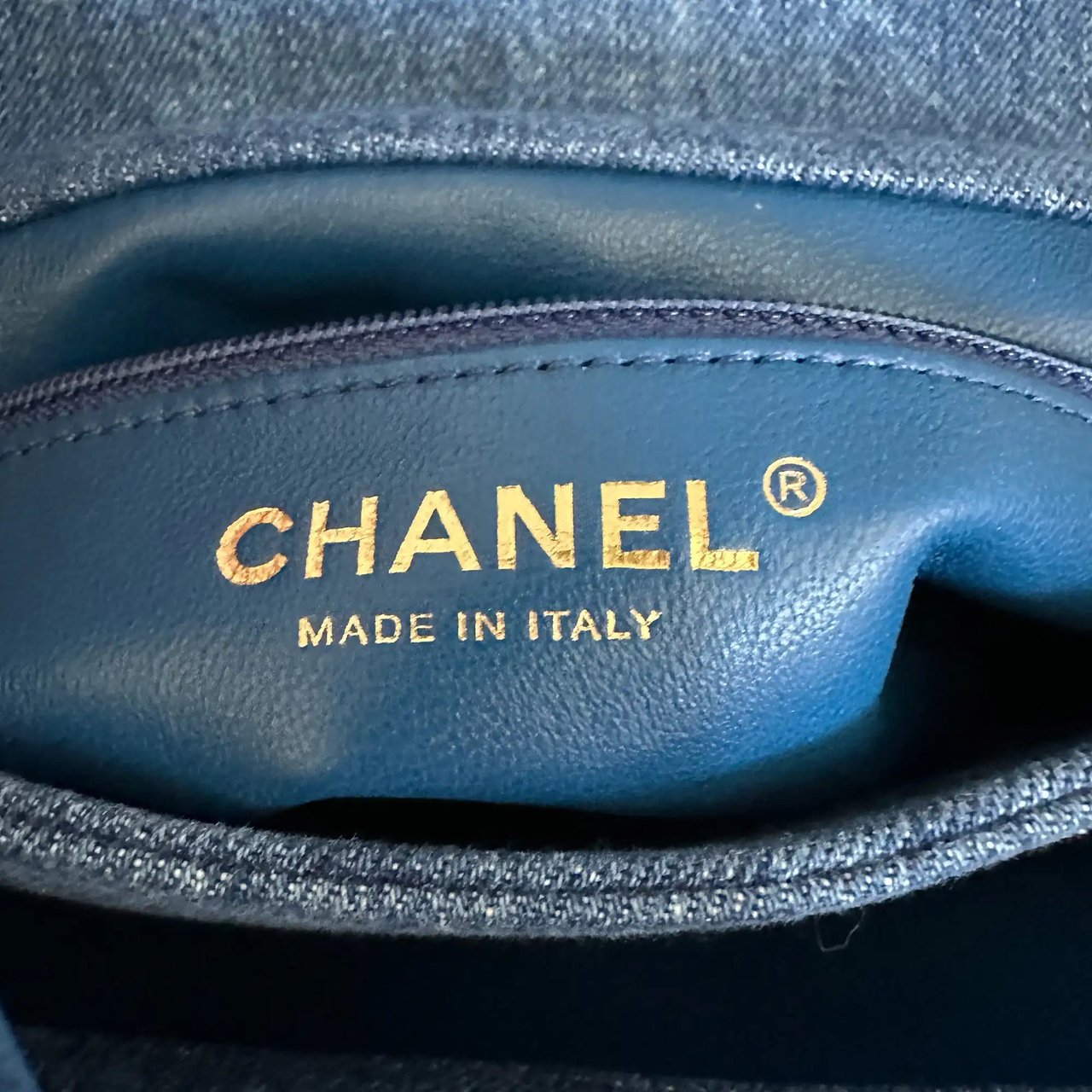Chanel Chanel Trendy CC Top Handle Large Denim Blue / very good Blauw