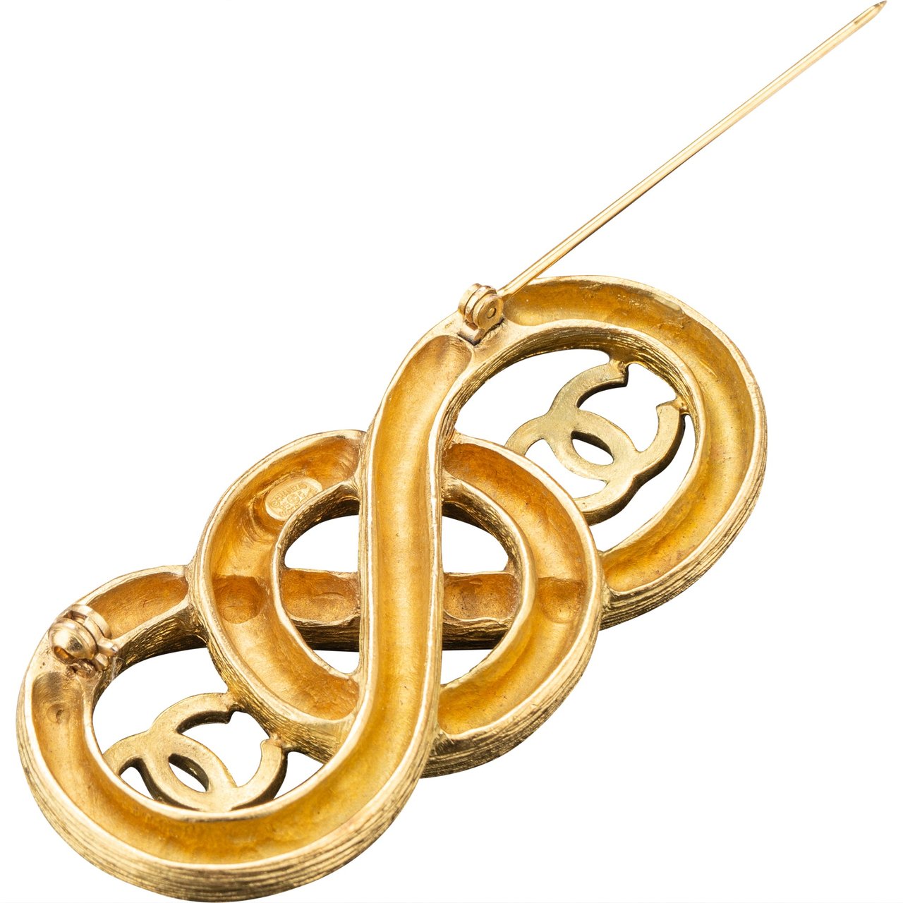 Chanel Chanel Golden Infinity Brooch Divers