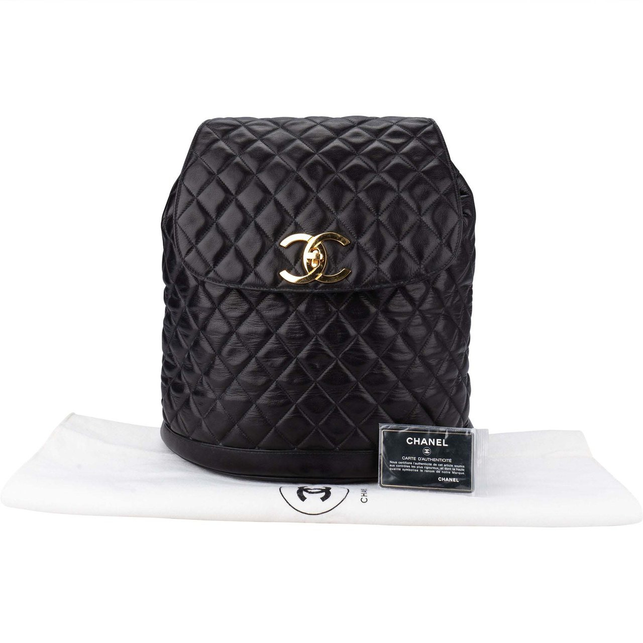Chanel Chanel Quilted Lambskin Vintage Backpack Divers