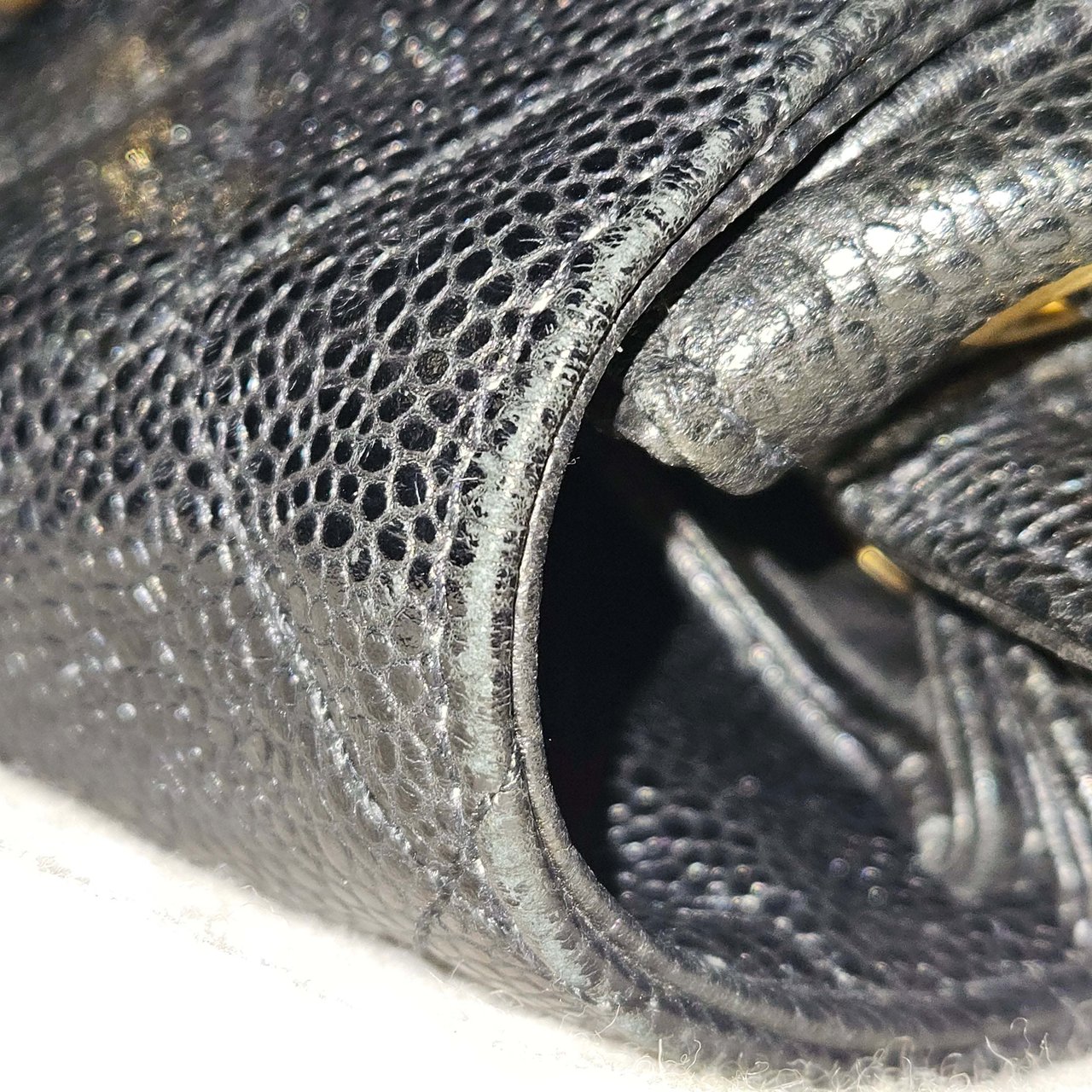 Chanel Chanel Quilted Caviar Leather Chain Backpack Divers