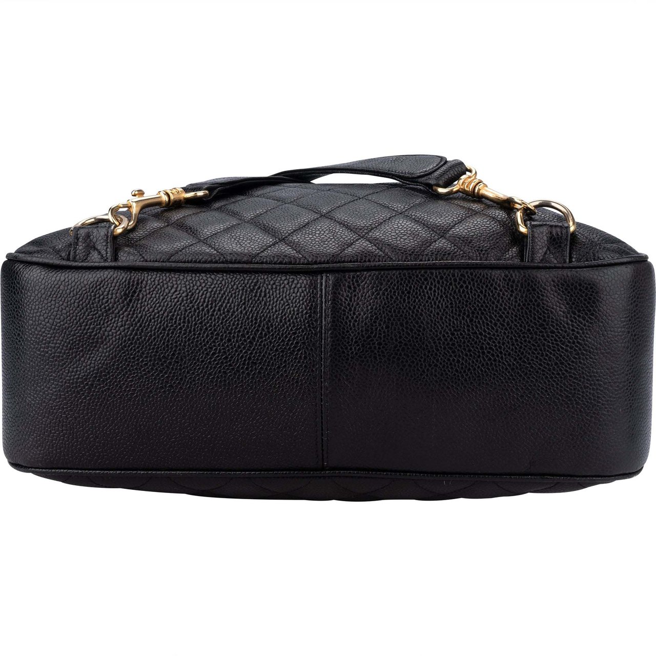 Chanel Chanel Quilted Caviar Leather Chain Backpack Divers
