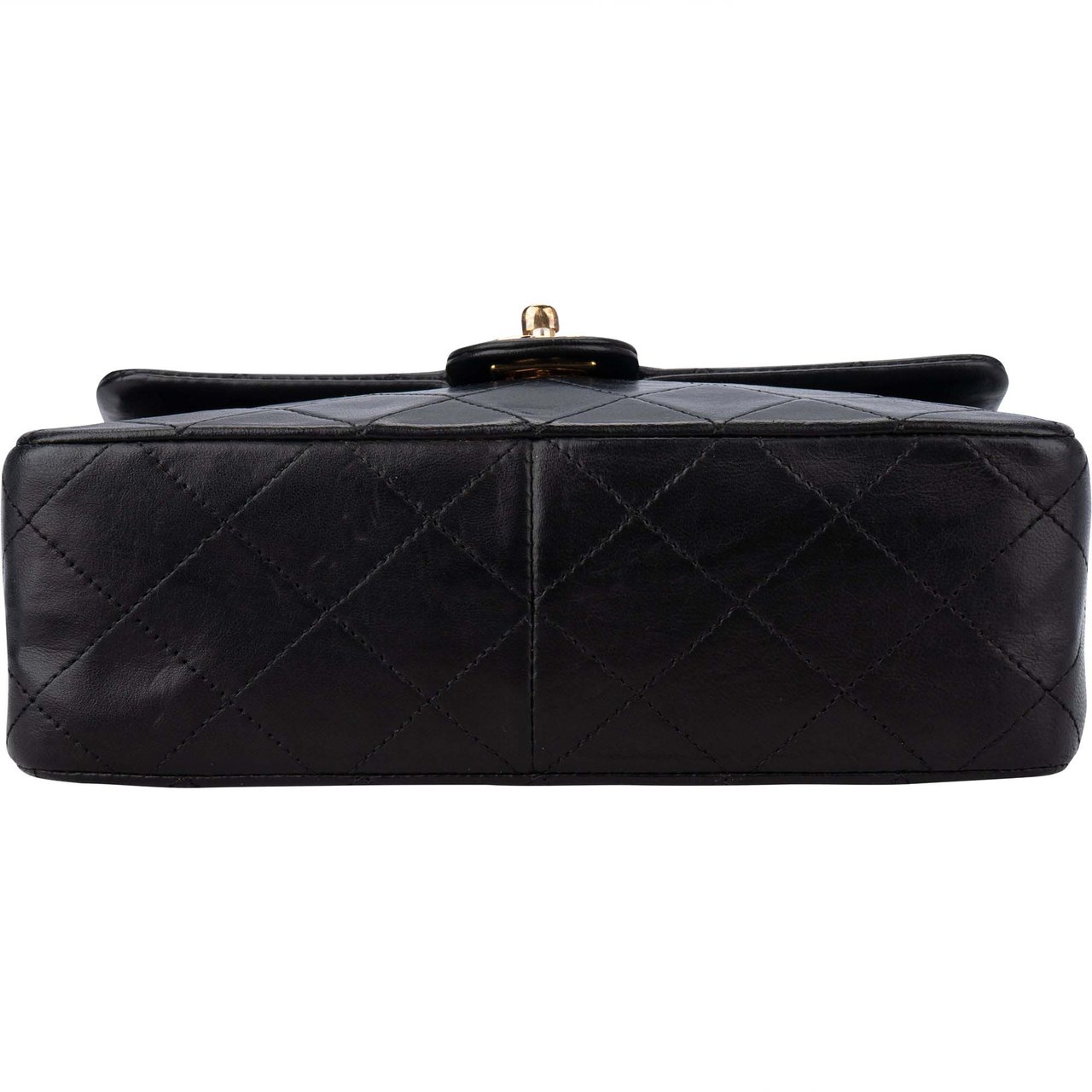 Chanel Chanel Quilted Lambskin 24K Gold Single Flap Crossbody Bag Divers