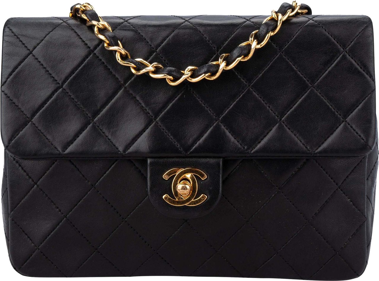 Chanel Chanel Quilted Lambskin 24K Gold Single Flap Crossbody Bag Divers