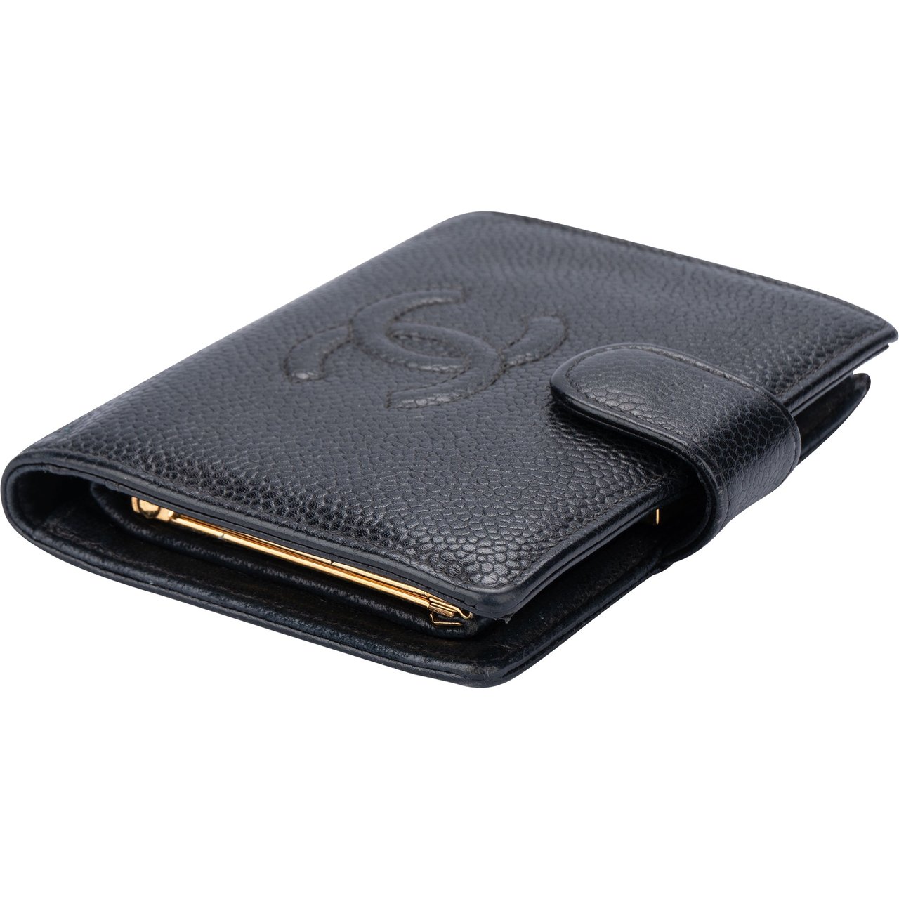 Chanel Chanel Caviar Leather CC Wallet Divers