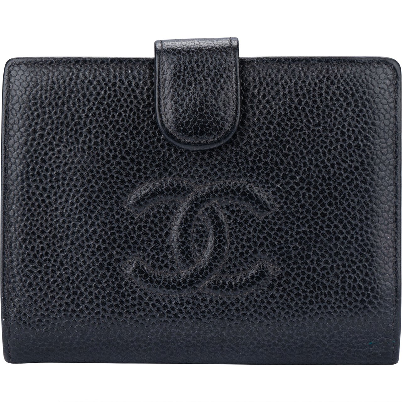 Chanel Chanel Caviar Leather CC Wallet Divers