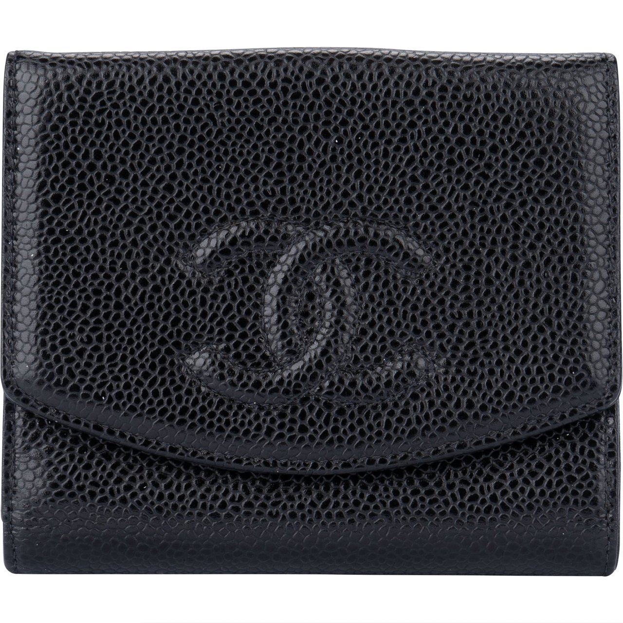 Chanel Chanel Caviar Leather CC Wallet Divers