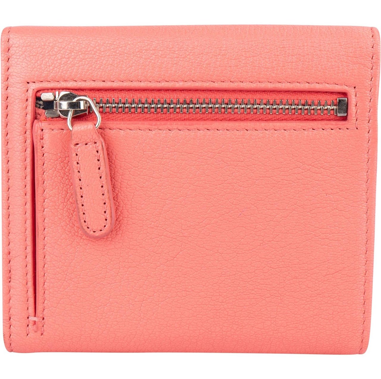 Chanel Chanel Grained Calfskin CC Flower Small Flap Wallet Divers