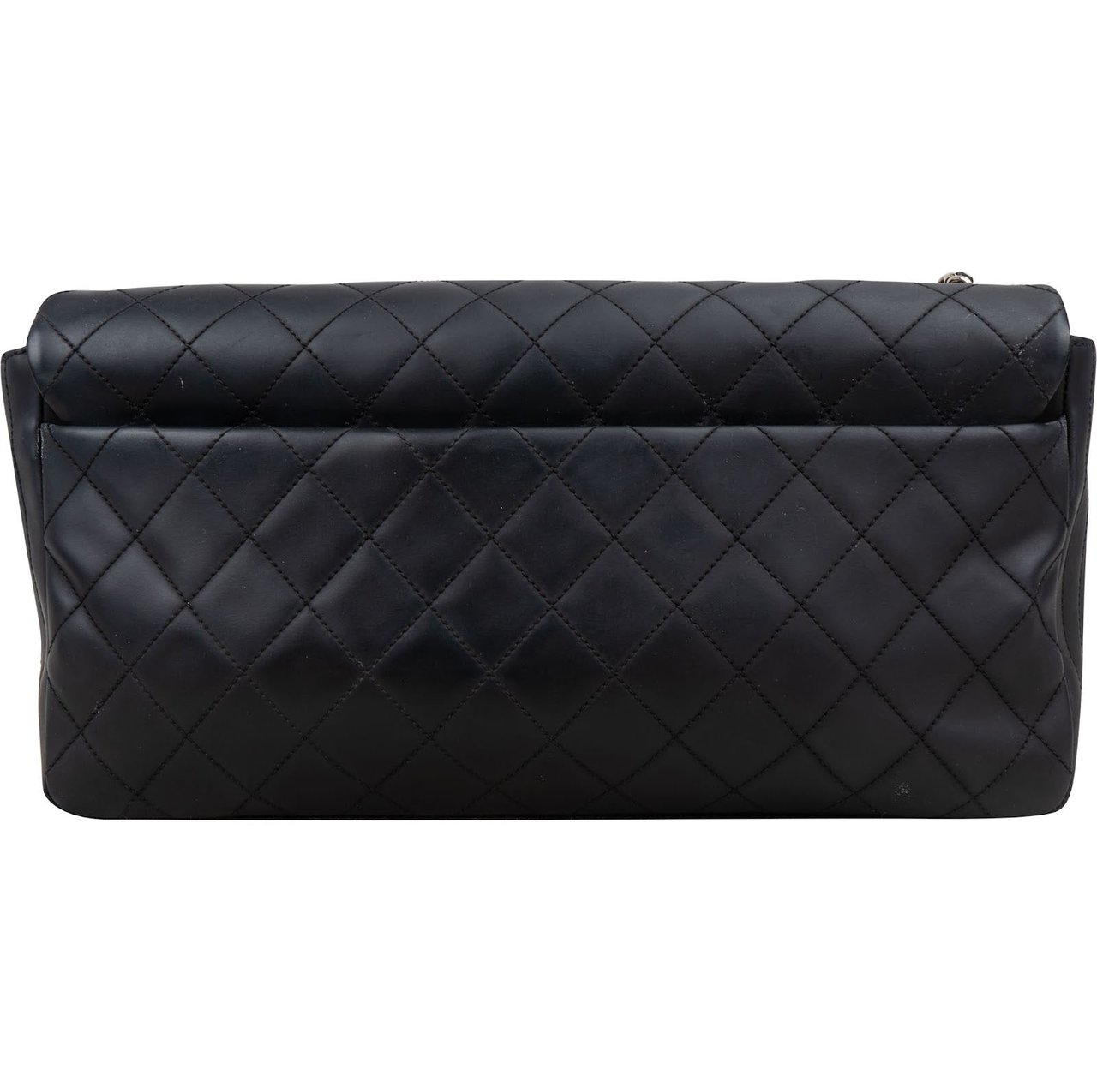Chanel Quilted Raincoat Single Flap Crossbody Bag Zwart