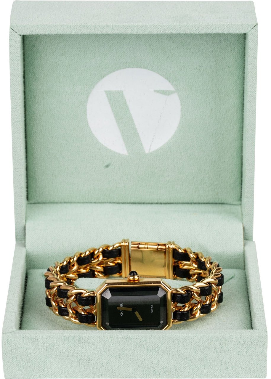 Chanel Chanel Gold Tone Premiere (M) H0001 Women Watch Goud