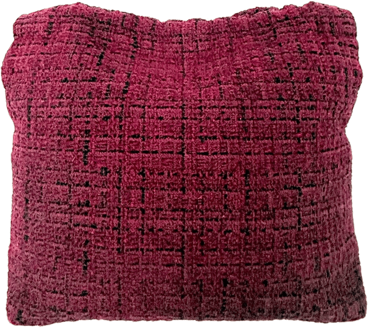 Chanel Chanel 22 mittelgroße Hobobag aus Tweed Burgunderrot goldene Hardware / neuwertig Rood