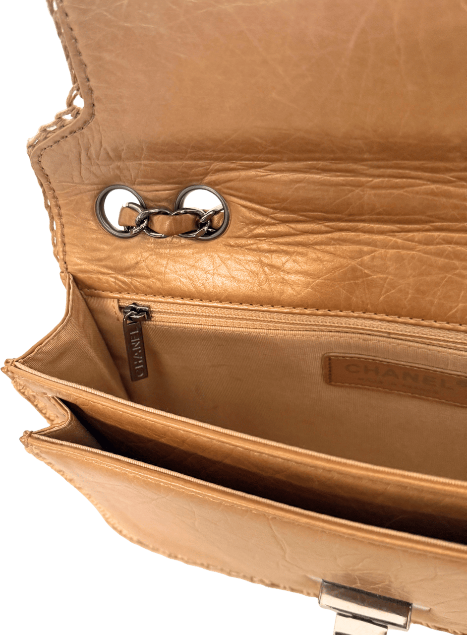 Chanel Chanel Whipstitch Flap Bag Gold / gut Goud
