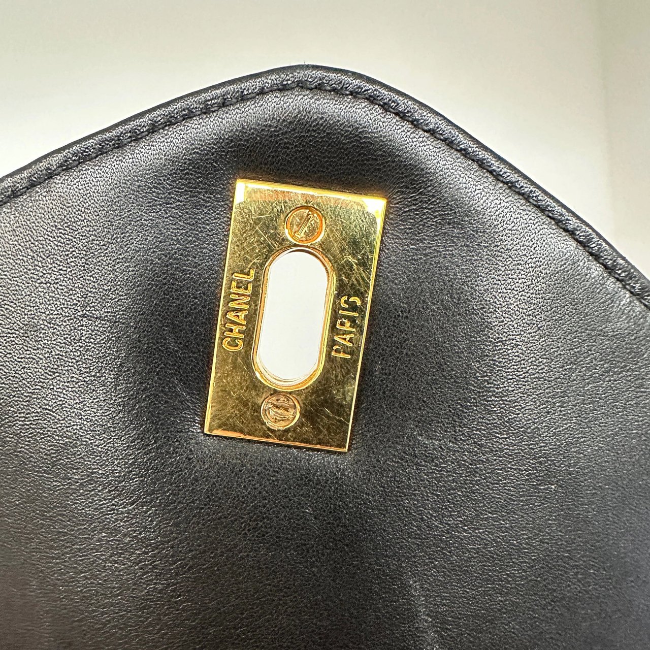 Chanel Chanel Supermodel Weekender leather black rarity / very good Zwart