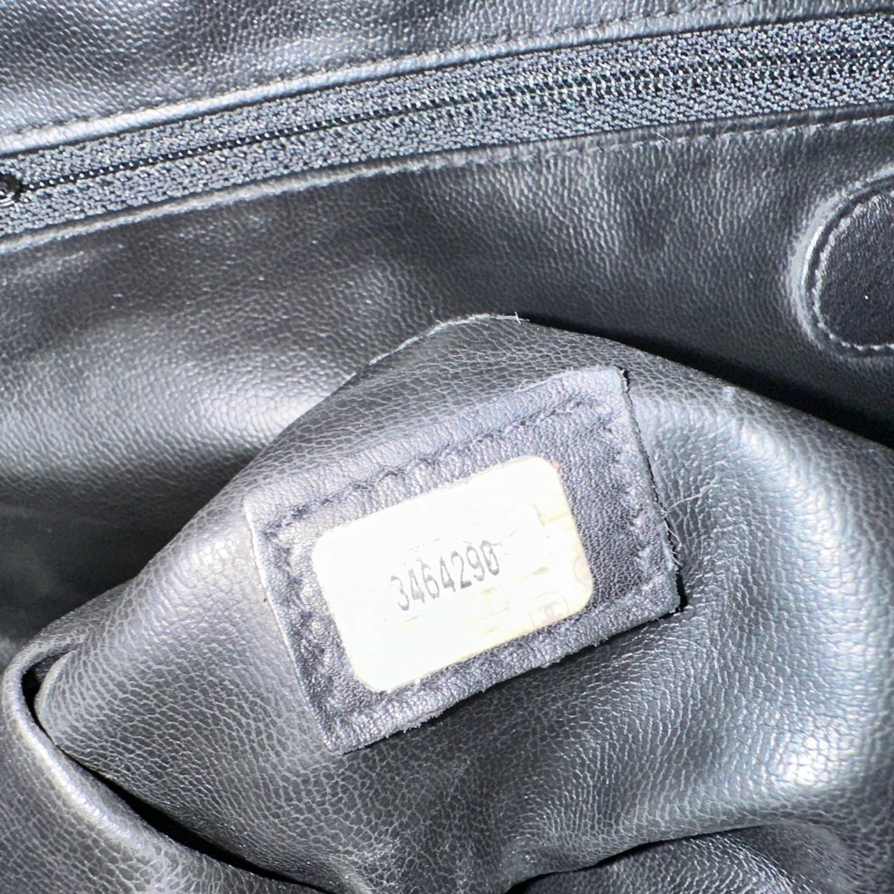 Chanel Chanel Supermodel Weekender leather black rarity / very good Zwart