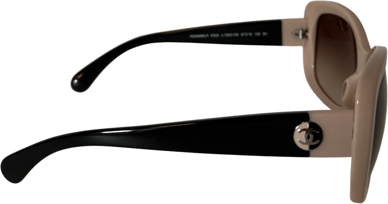 Chanel Chanel Acetate Square Frame Sonnenbrille 5322 Beige / neuwertig Beige