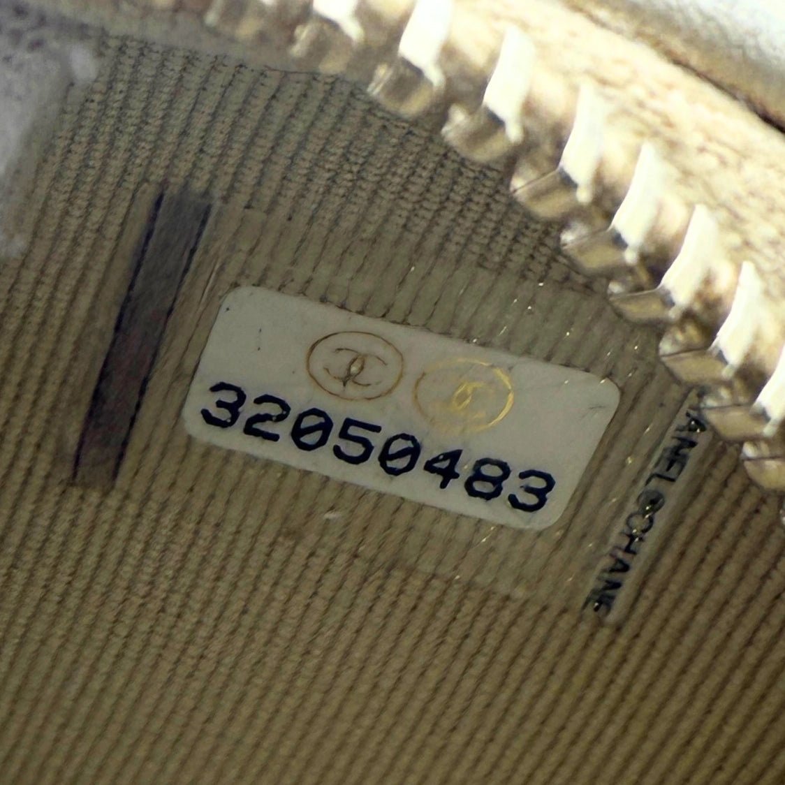 Chanel Chanel CC Mini Herztasche Gold  / gut Goud