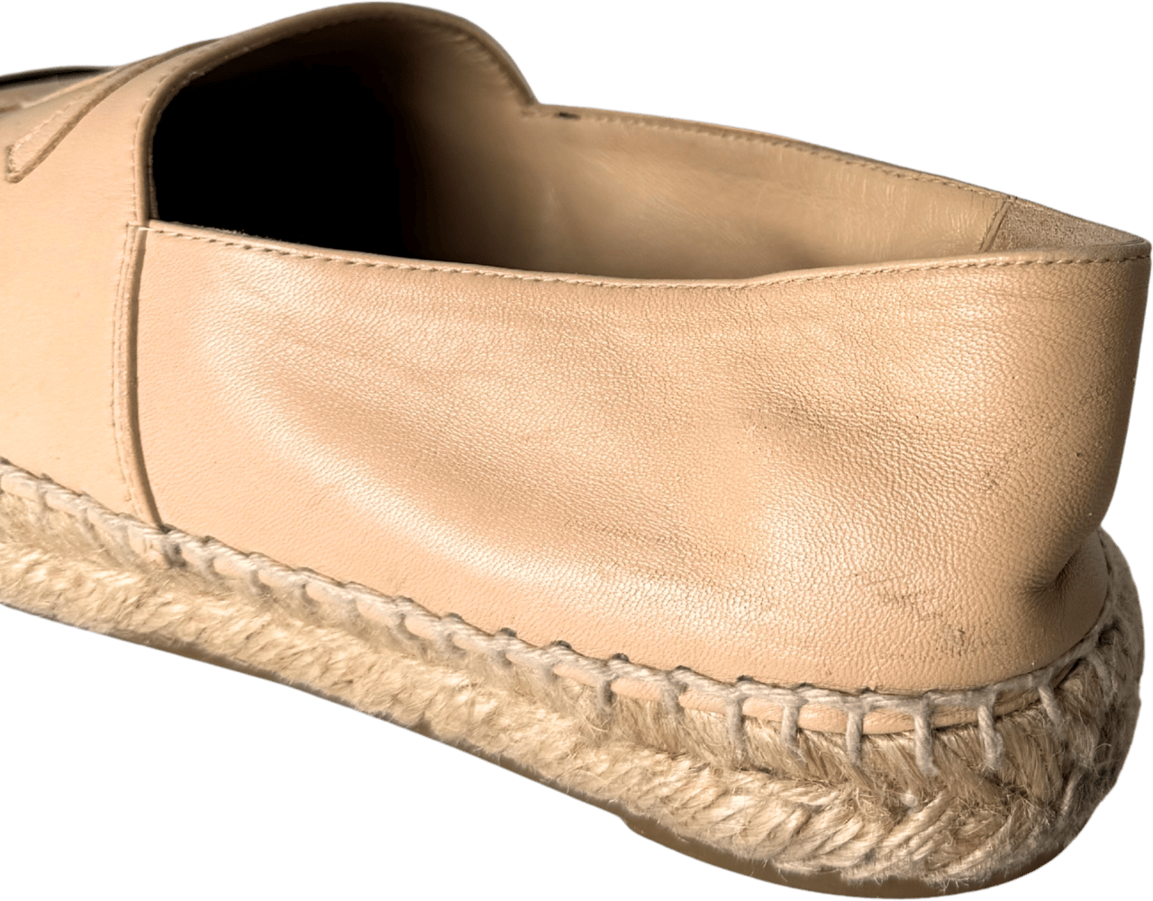 Chanel Chanel Espadrilles Größe 35 Beige / gut Beige