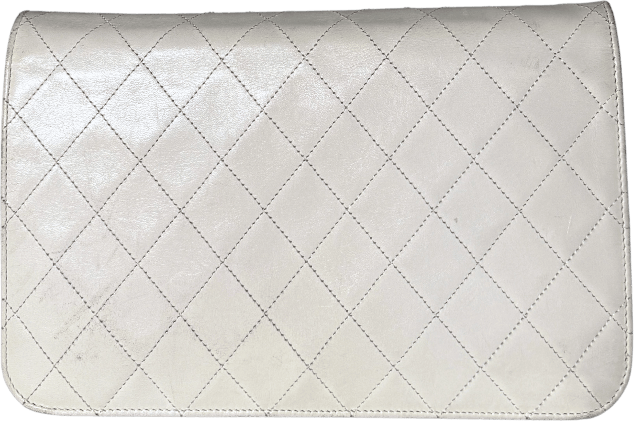 Chanel Chanel Timeless Wallet on Chain WOC Weiß / gut Wit