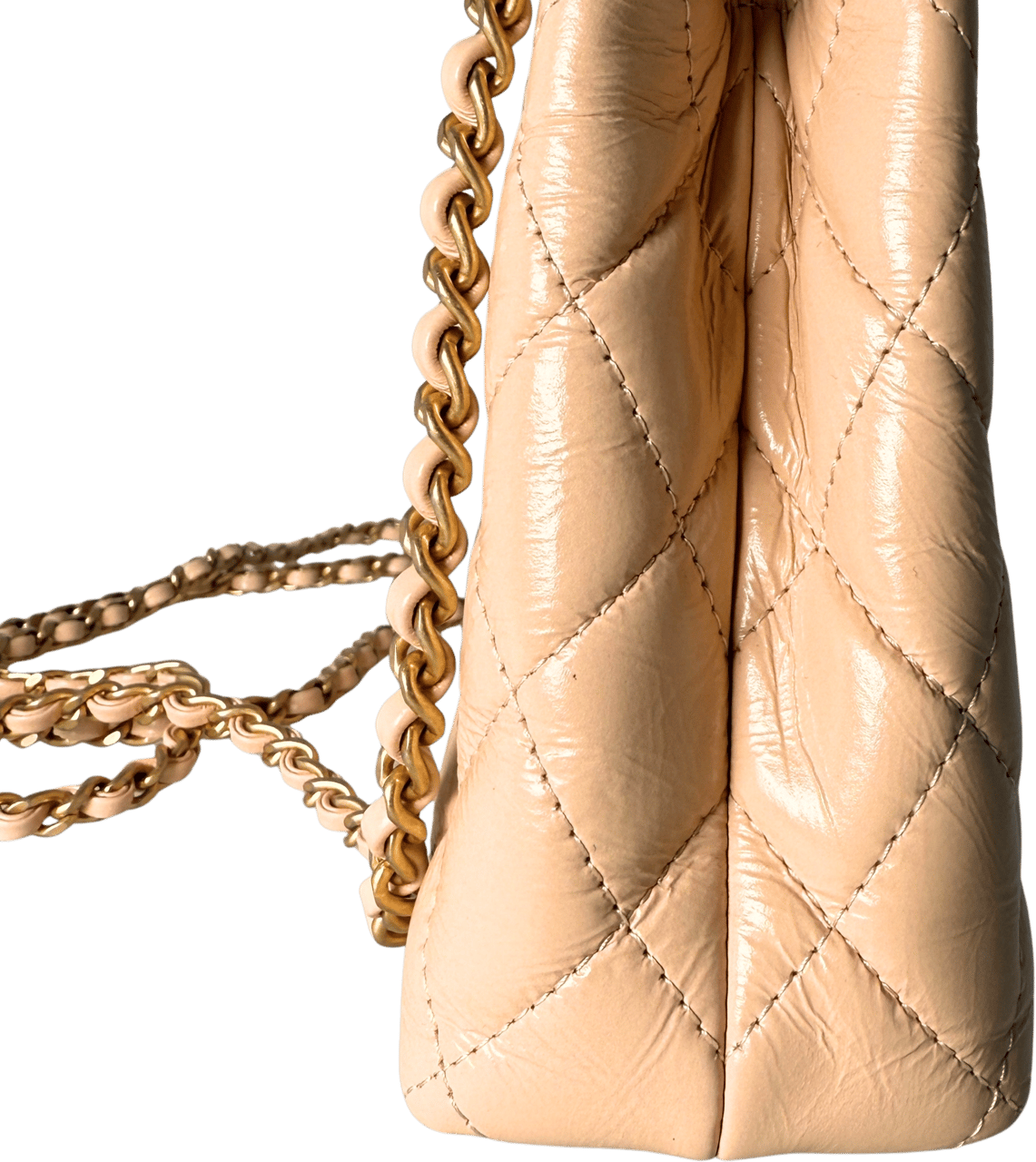 Chanel Chanel Kelly Mini Nano Shopper Handtasche Beige Fullset / neuwertig Beige