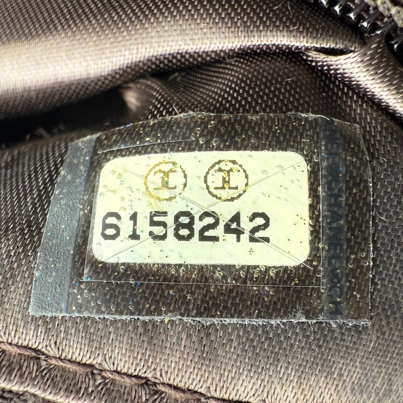 Chanel Chanel Vintage Schultertasche Dunkelbraun / sehr gut Bruin