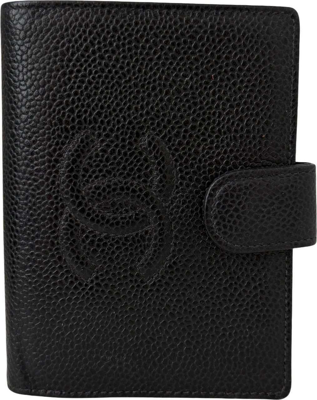 Chanel Chanel Timeless CC French Wallet Caviar Leather Black / very good Zwart