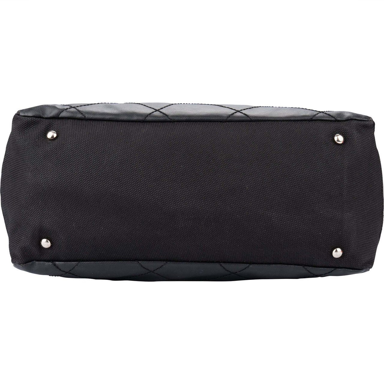 Chanel Chanel Noir Biarritz MM Stitching Handbag Divers
