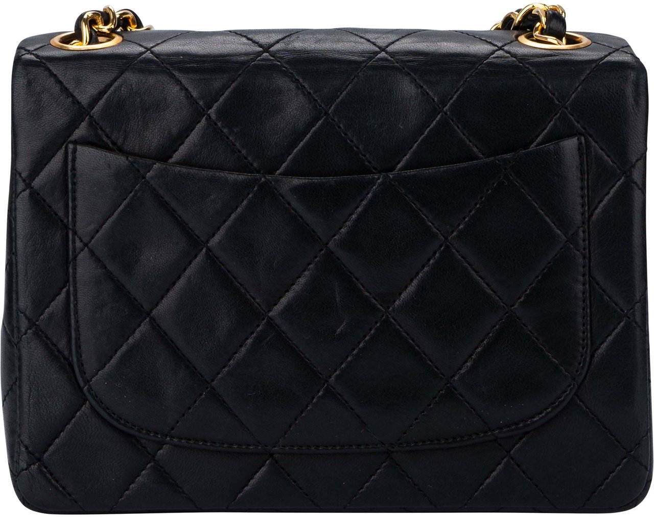 Chanel Chanel Quilted Lambskin 24K Gold Mini Single Flap Crossbody Bag Divers