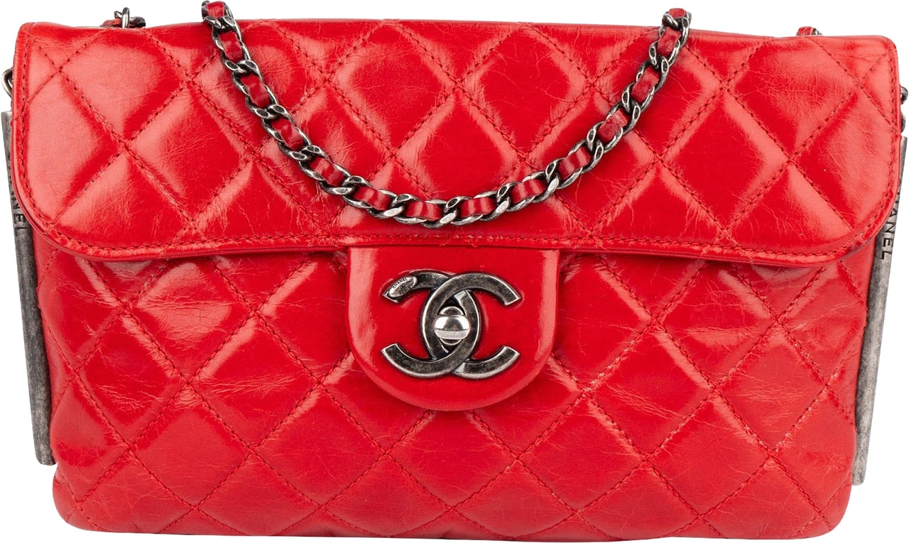 Chanel Chanel Quilted Calfskin Timeless Single Flap Crossbody Bag Rood