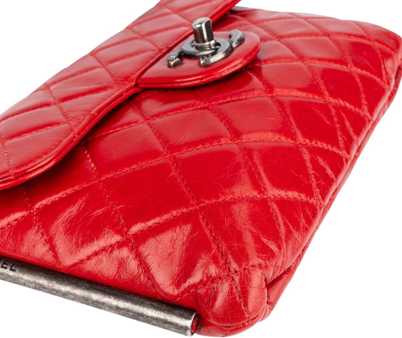 Chanel Chanel Quilted Calfskin Timeless Single Flap Crossbody Bag Rood