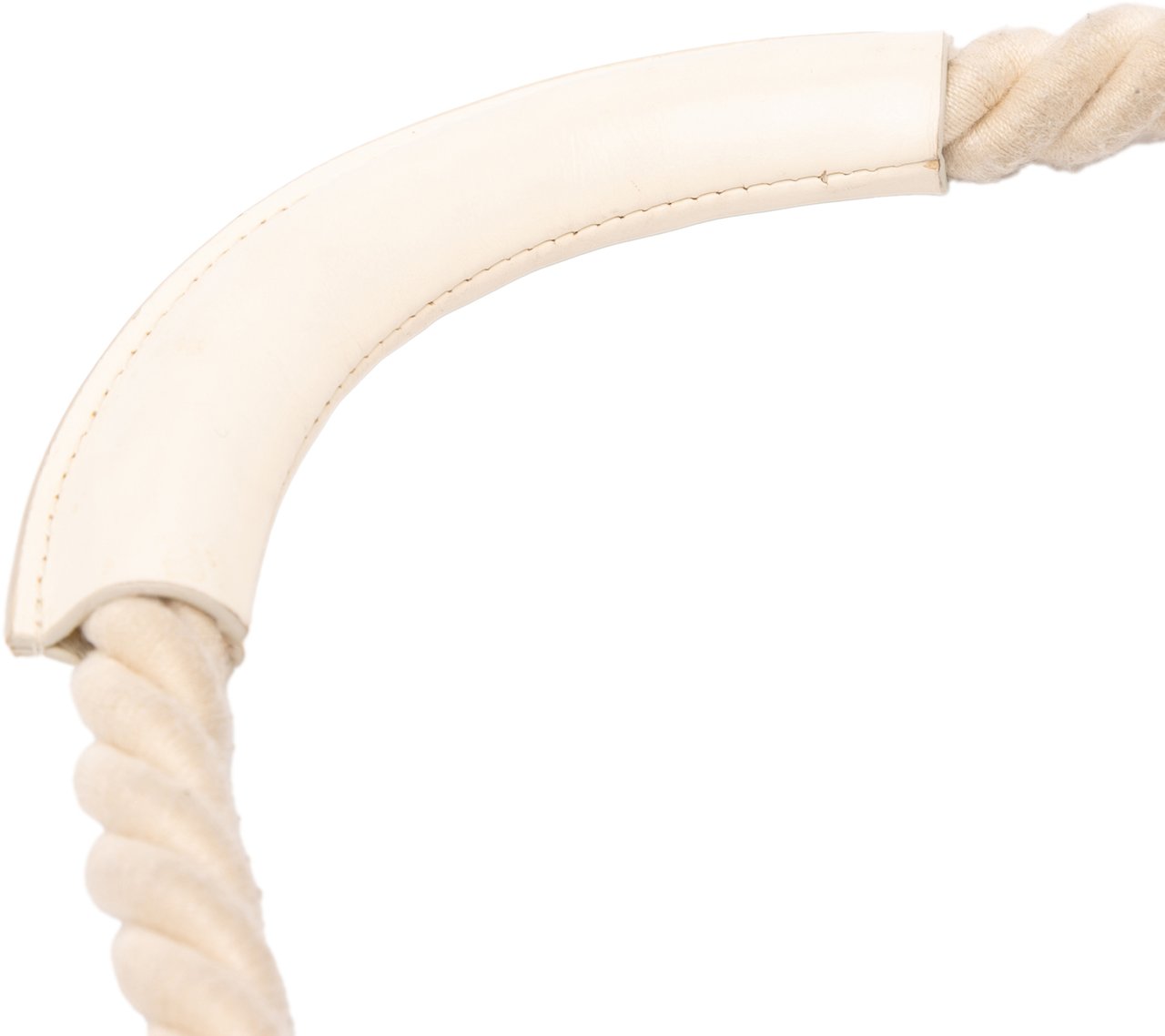 Chanel Crumpled Calfskin En Vogue Rope Satchel Wit