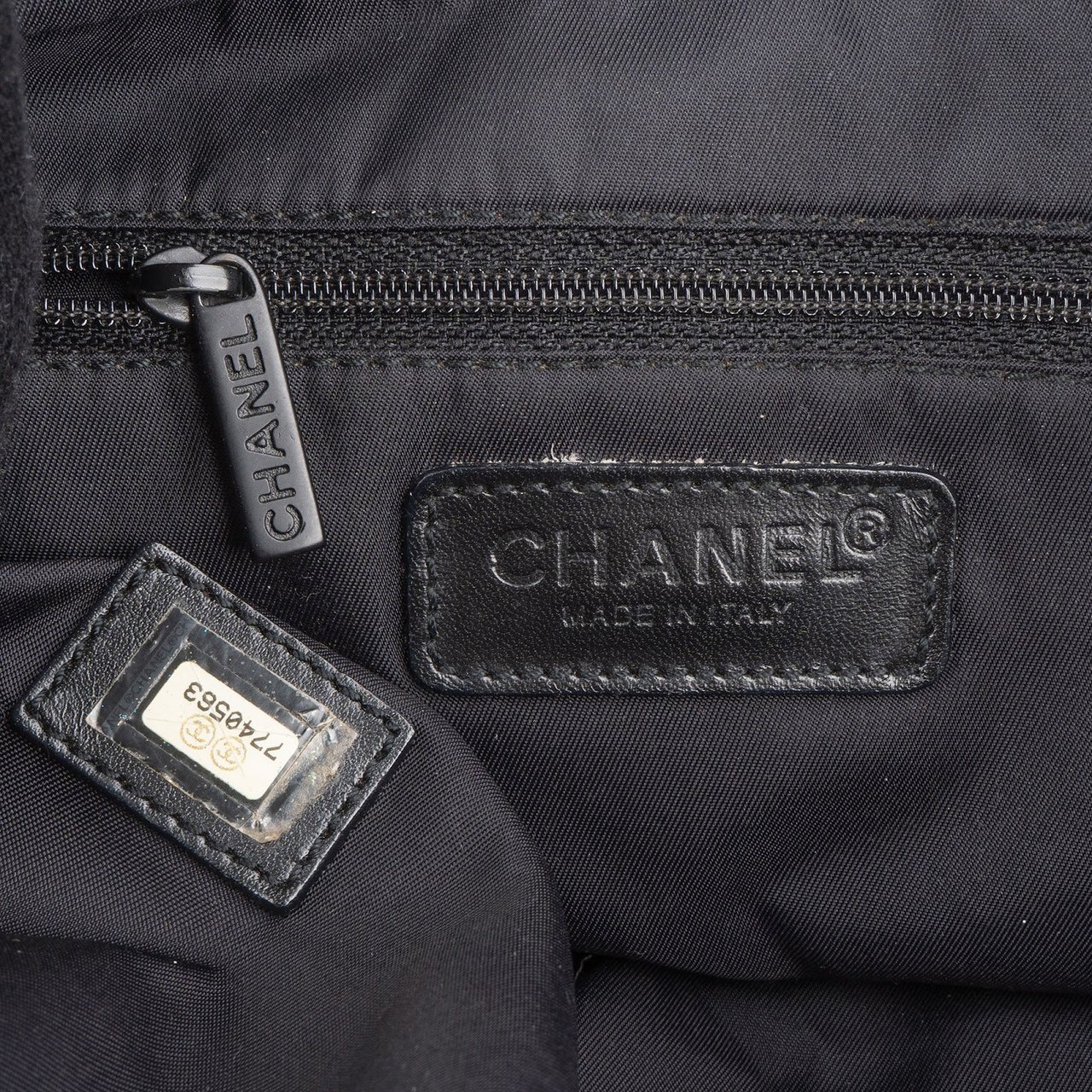 Chanel Chanel Travel Line Monogram Handbag Zwart