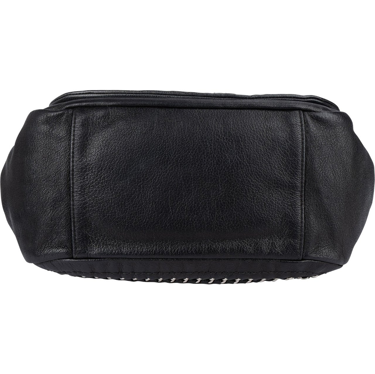 Chanel Chanel Calfskin CC Single Flap Shoulder Bag Zwart