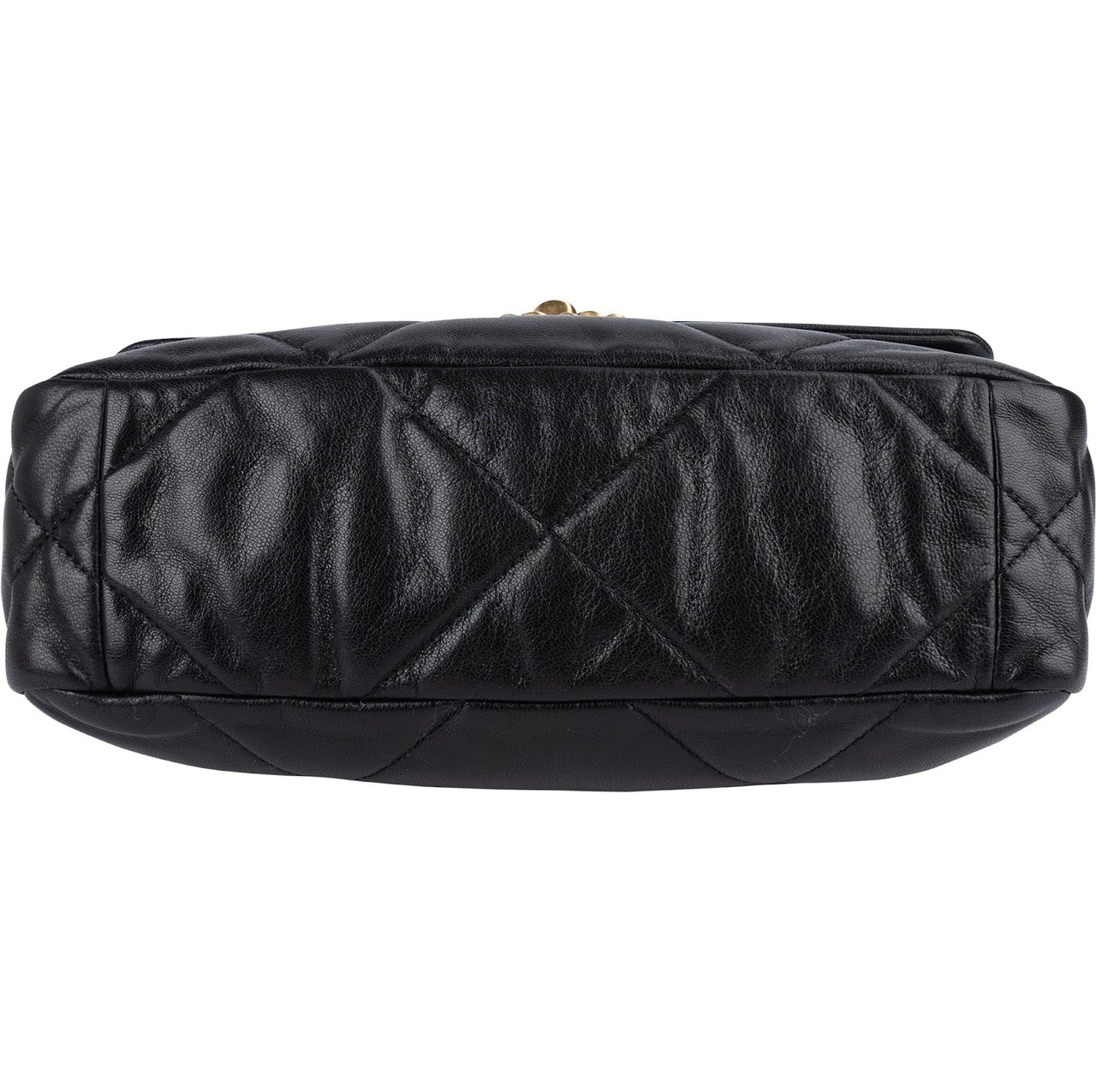 Chanel Chanel 19 Quilted Lambskin Single Flap Crossbody Bag Zwart