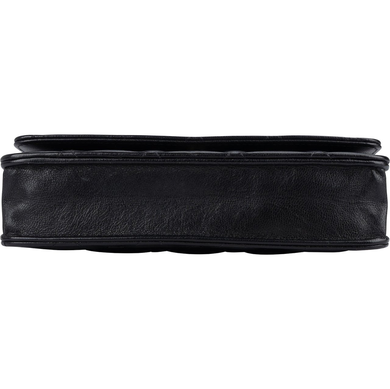 Chanel Quilted Calfskin Punk Grommet Wallet On Chain Crossbody Bag Zwart
