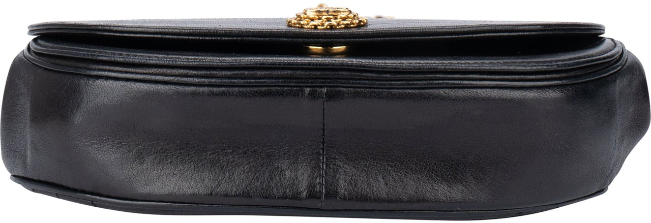 Chanel Chanel Stitched Halfmoon Single Flap Crossbody Bag Divers
