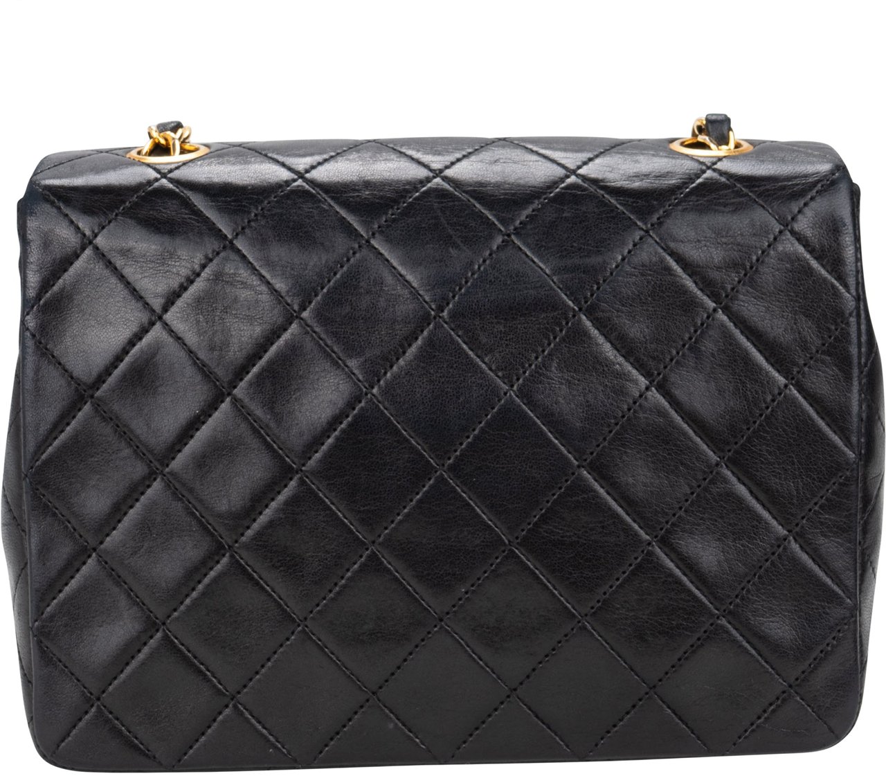 Chanel Chanel Quilted Lambskin 24K Gold Single Flap Crossbody Bag Divers