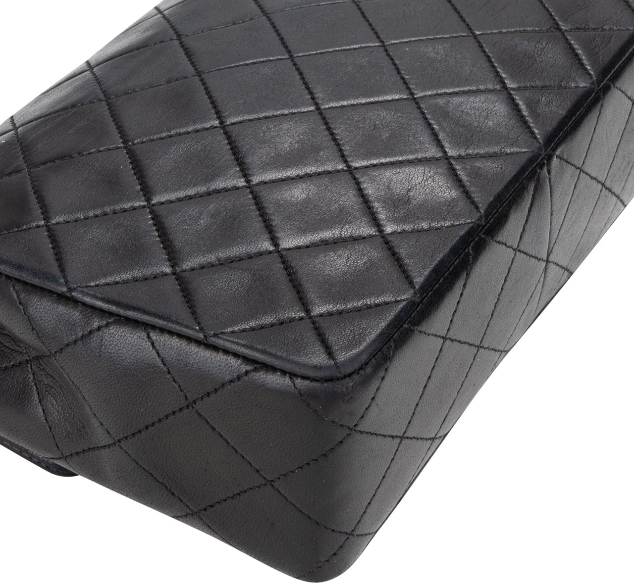 Chanel Chanel Quilted Lambskin 24K Gold Single Flap Crossbody Bag Divers
