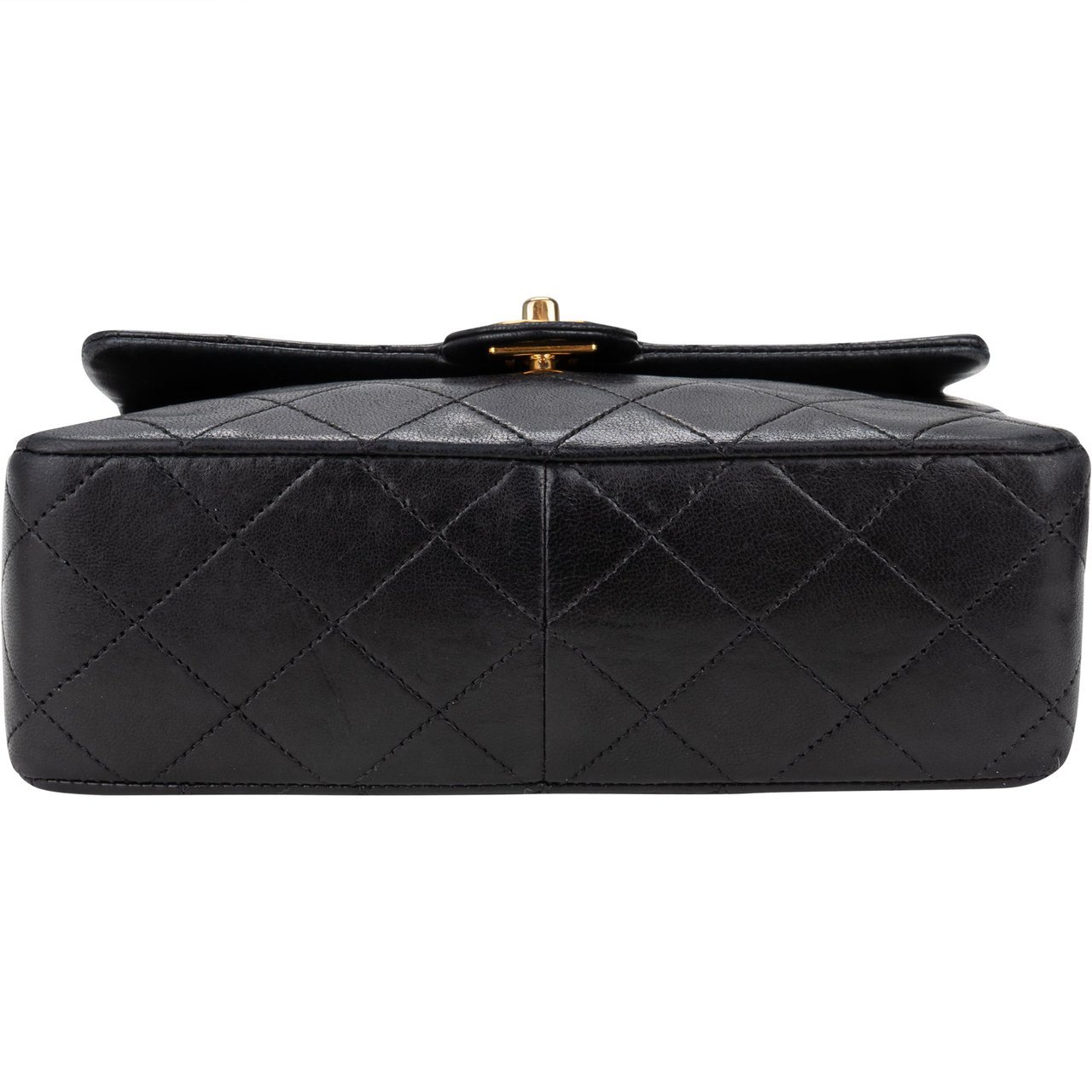 Chanel Chanel Quilted Lambskin 24K Gold Single Flap Crossbody Bag Divers