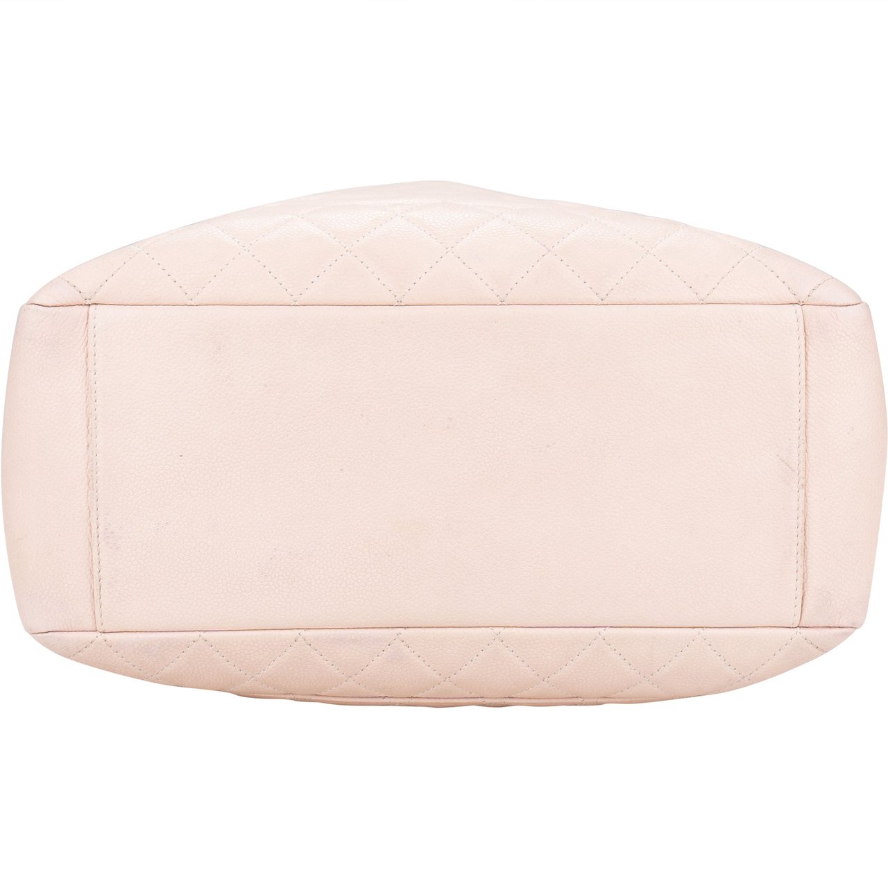 Chanel Rose Quilted Caviar Leather Palladium CC Shoulder Bag Divers