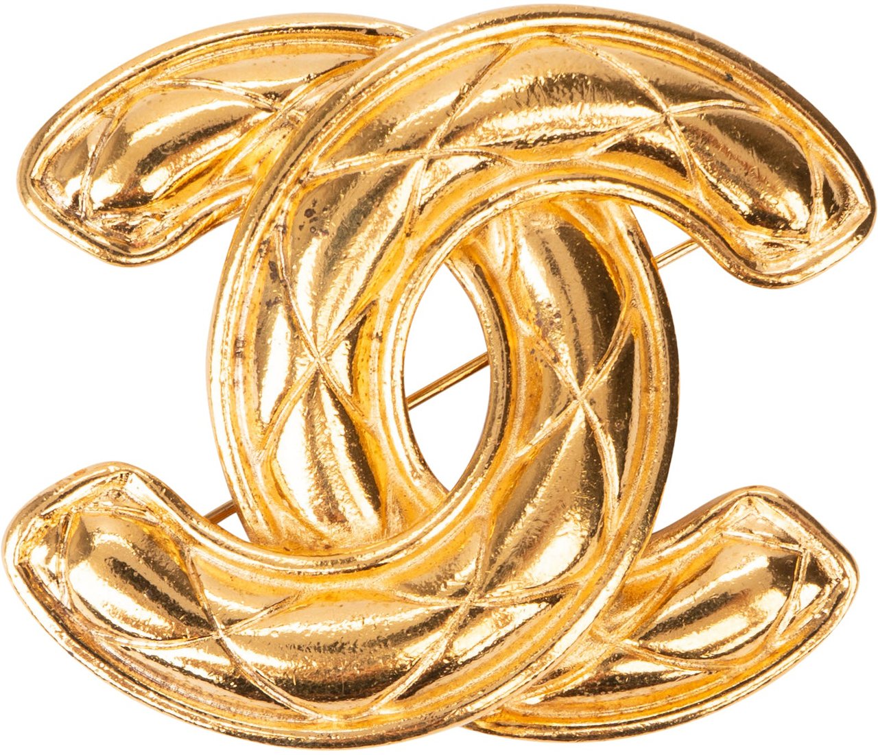 Chanel Chanel CC Matelasse Brooch Divers