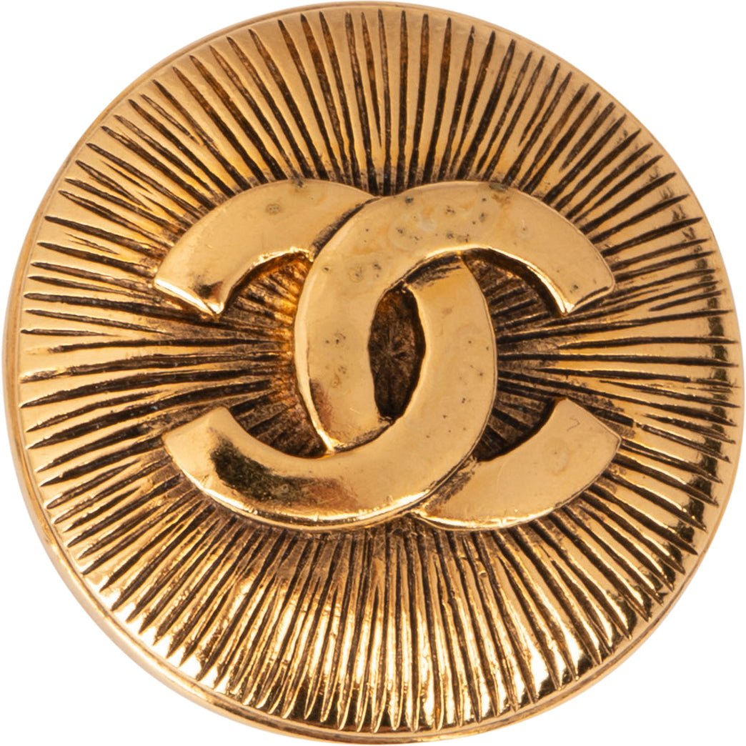 Chanel Chanel Golden CC Starburst Brooch Divers