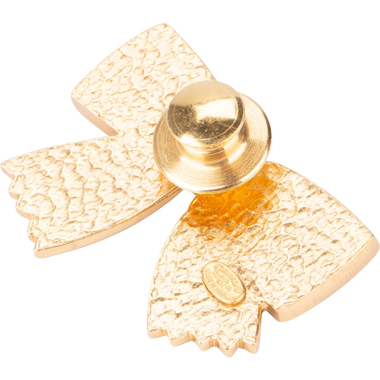 Chanel Chanel Emaille Ribbon CC Brooch Divers