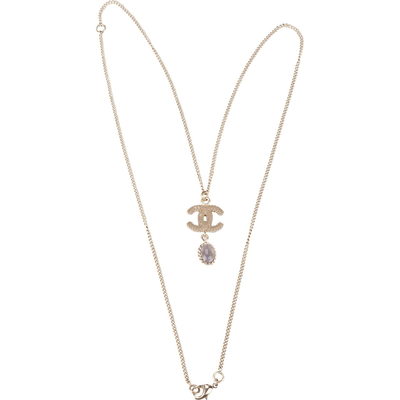 Chanel Chanel Emaille Dore CC Necklace Divers