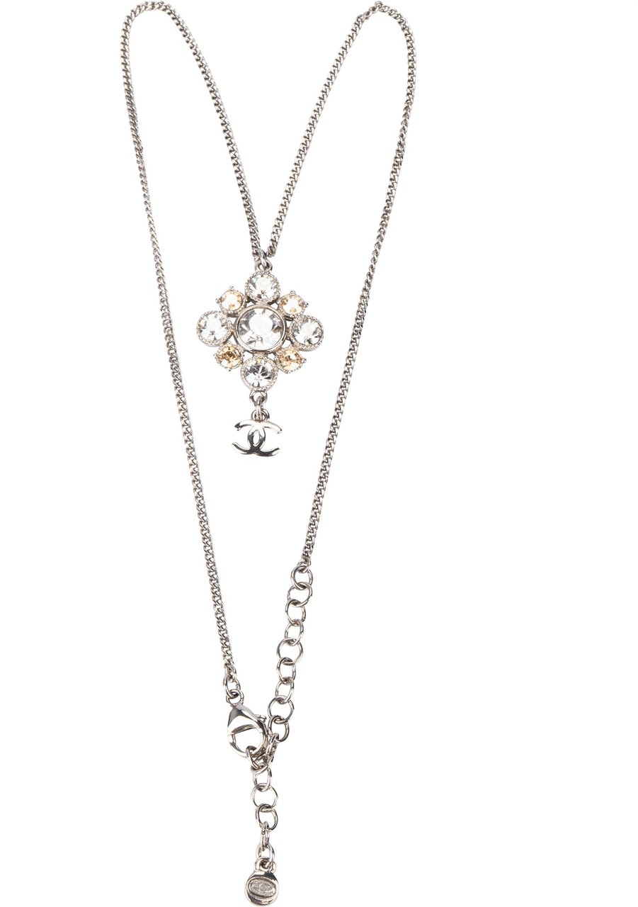 Chanel Chanel CC Crystal Medaillon Necklace Divers