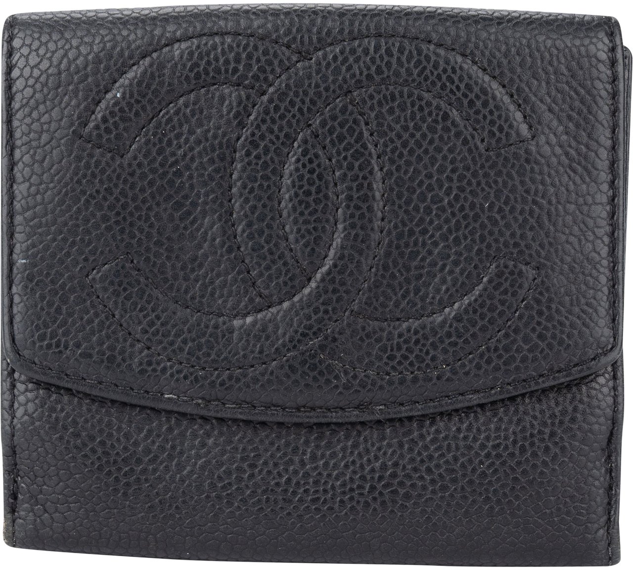 Chanel Chanel Caviar Leather CC Wallet Divers